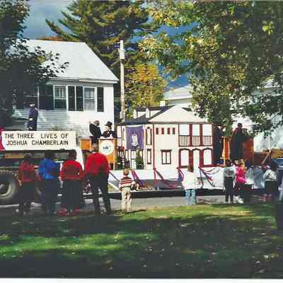 A color photograph of the J. L. Chamberlain float.