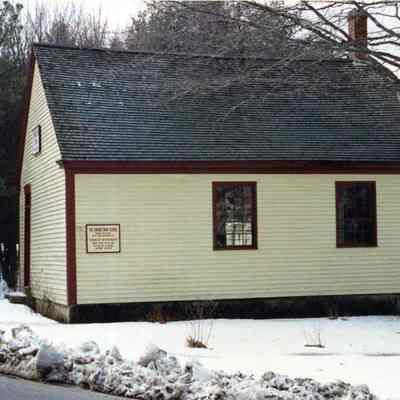 A photo of the Growstown School. c. 1990.
