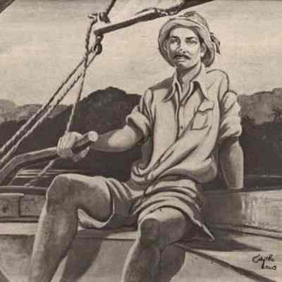 "At The Tiller" by Edythe Laws