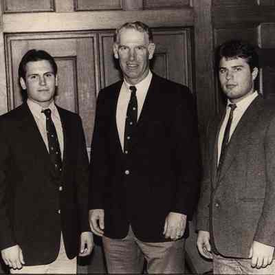 A photo view of Ryan Stafford, Howie Vandersea and Ed Dart. 11/18/1987.