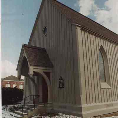 A photo view of St Paul's Church. 3/25/1988.