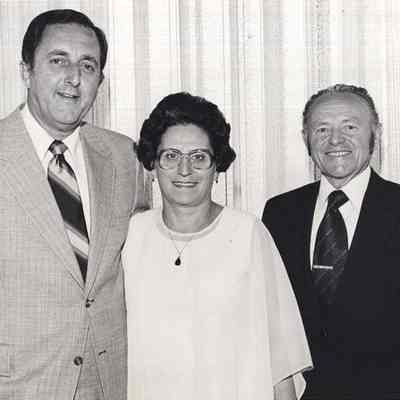 A photo view of George and Jennie LeBourdais. 7/17/1979.