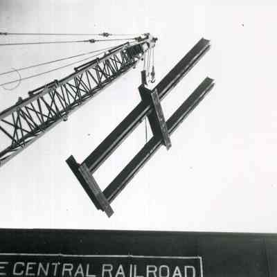 A photo of MCRR Bridge Mill St Improvements.