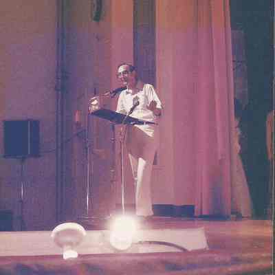 A color photograph of Gene Gagne Pageant Director