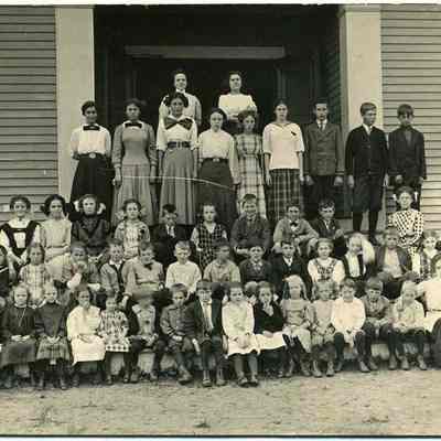 Students and Teachers at a Harpswell School