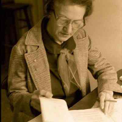 A photo view of Elsie Holt. 10/1979