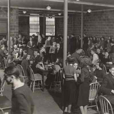 Brunswick High School Cafeteria 1939