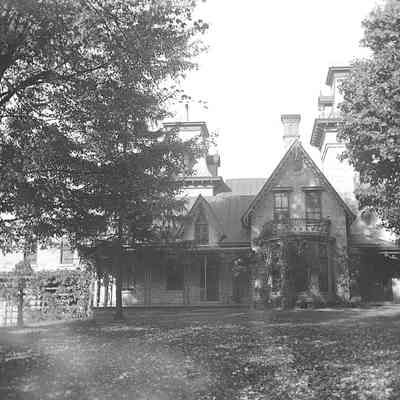Unknown House in the Woods