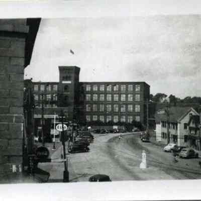 Verney Mill from above Maine Street, c. 1940