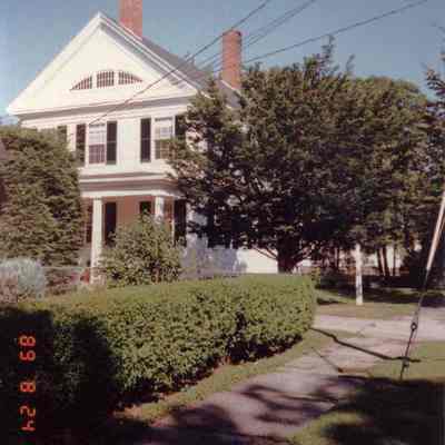 A photo of the Webb House.