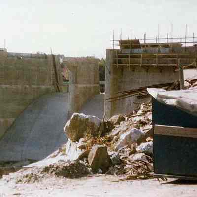 Gate Area of New Dam