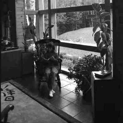 A photo view of the interior of Dr. Skillings' home. 8/25/1988.