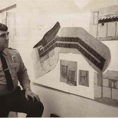 A photo view of Alan Houston. 3/11/1980.