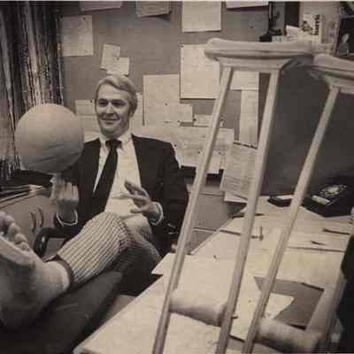 A photo view of Truman Libby. 2/5/1982