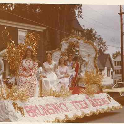C.Y.O. float for the Fireman Parade held 9/15/1973. We took first place in the parade.