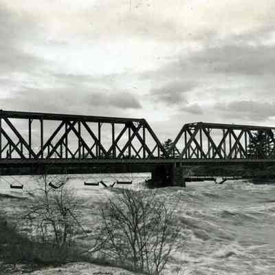 Black Bridge during 1936 Flood