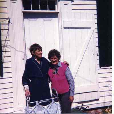 Two Women at the Stover House