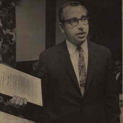 A photo view of Douglas L. Morton. 5/23/1969.