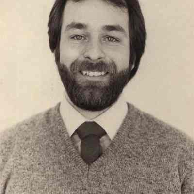 A photo view of David Miner. 2/11/1985
