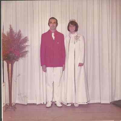 1972-73 Teen Queen Doris Bernier & Gene Gagne.