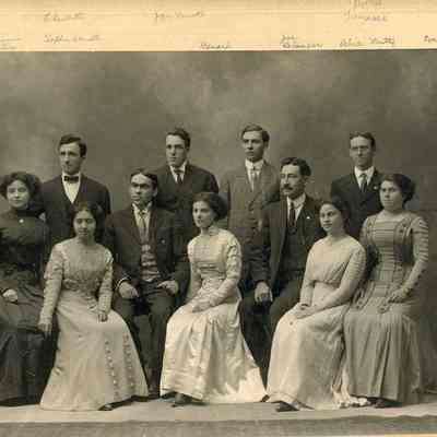 Cercle Cremazie group (some identified)