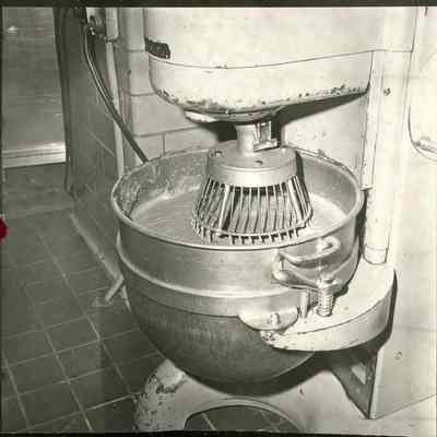 Food Being Prepared in a Navy Galley