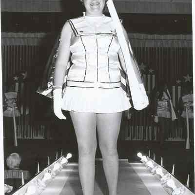 A B/W photograph of contestant #3 Irene Bolduc