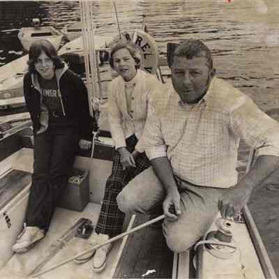 A photo view of Bradford and Judy Johanson. 12/10/1979.