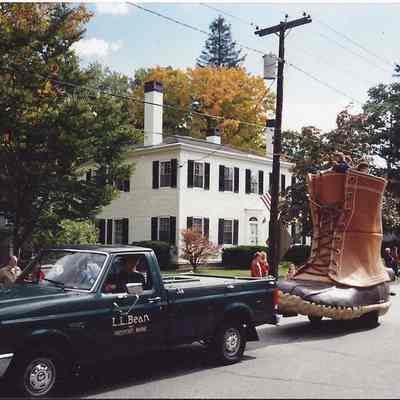 LL Bean's float in Brunswick's 250th Anniversary Parade