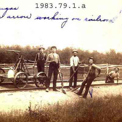 Men Working on Railroad