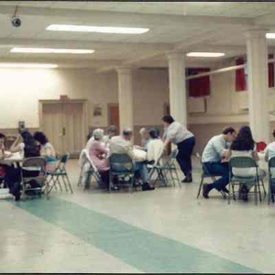 A color photograph of he 25th Anniversary supper.