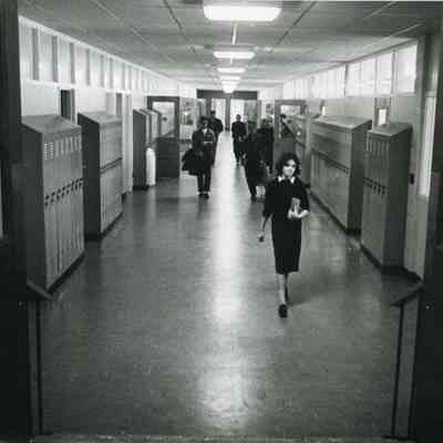 Corridors at Brunswick High School