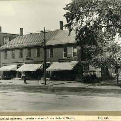 Poland Block in Brunswick.