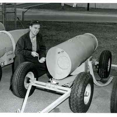 Mineman at Brunswick Naval Air Station