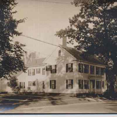 Postcard of House on Elm St Topsham