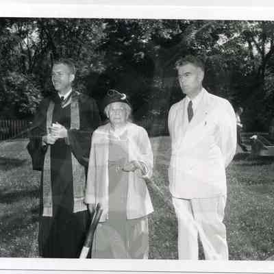 First Parish Church Pastor and Congregation Members