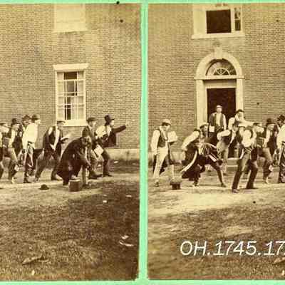 Students going to Evening Prayer, Bowdoin College