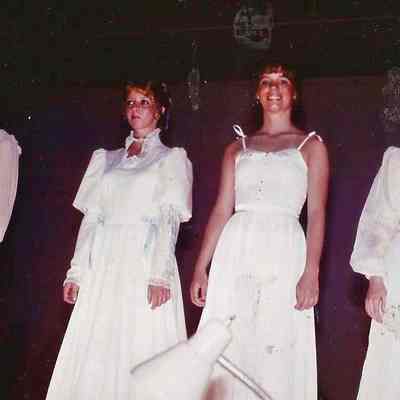 A color photograph of the contestants