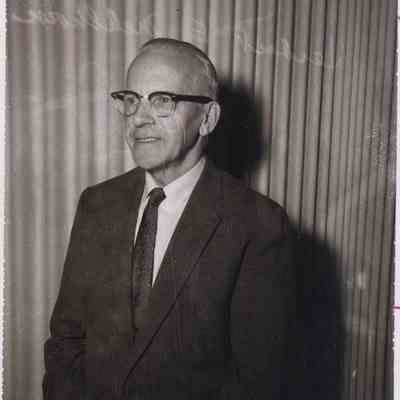 A photo view of Herbert E. Mehlhorn. 2/6/1964.