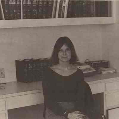 A photo view of Kathie Weibel. 3/2/1978.