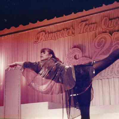 A color photograph of Brunswick Teen Queen Kelley Donovan