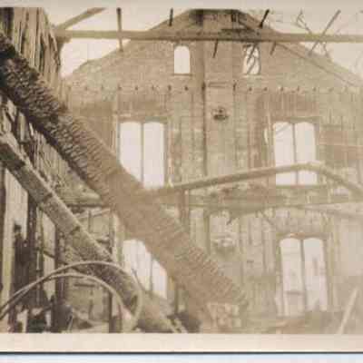 Center St School After Fire