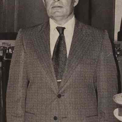 A photo view of Conrad M. McDuff. 4/12/1973.