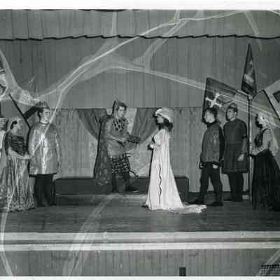 BHS Play in rehearsal