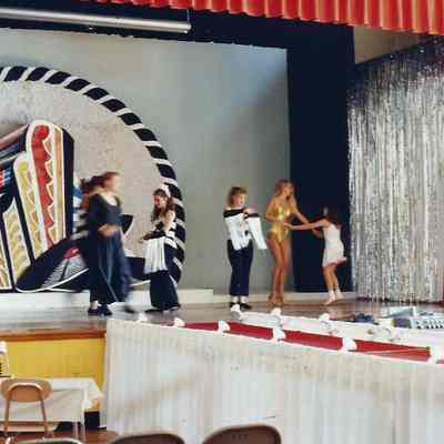 Catherine Albano and Lisa Kelly dancing with partners
