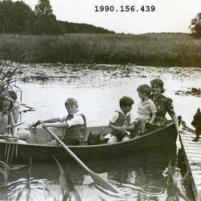 Mrs. Harold Pulsifer and her Two Children