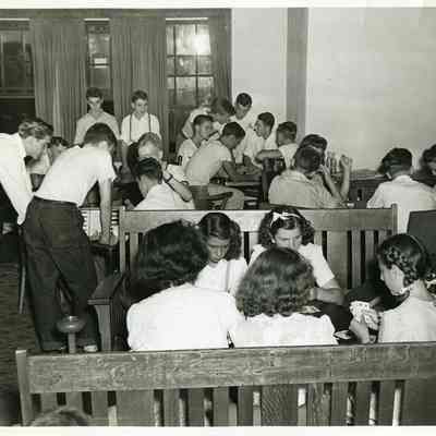 Teenagers Playing Games