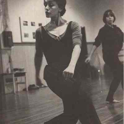 A photo view of dancer Alma Yoray. 12/3/1979.