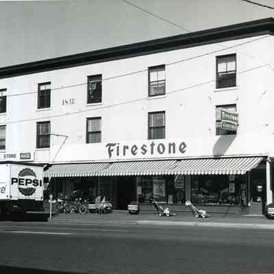 A photo of 47-49 Maine St. c. 1967.