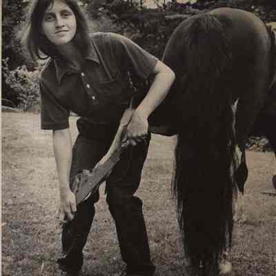 A photo view of Jen Johnson. 7/14/1975.